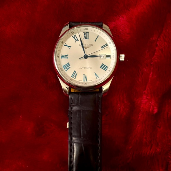 Preowned Men’s LONGINES MASTER COLLECTION watch. Light wear. $900 obo.